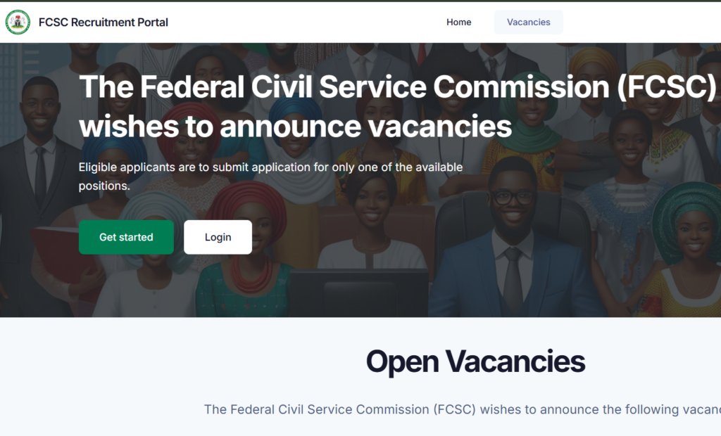 FCSC Recruitment Portal 2026/2027 Vacancies, Application Form, Deadline