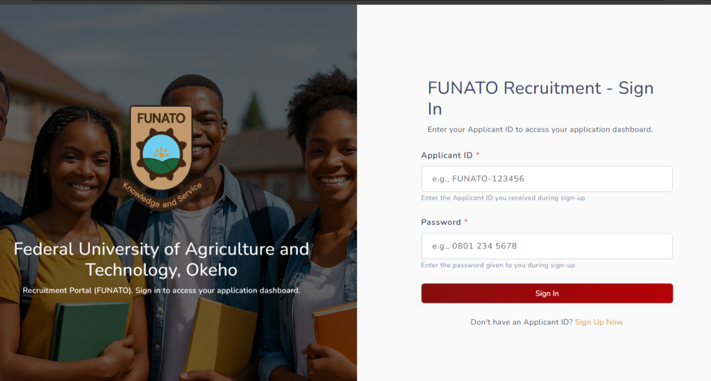 FUNATO Recruitment 2026/2027 Starting Date, Requirements, How to Apply