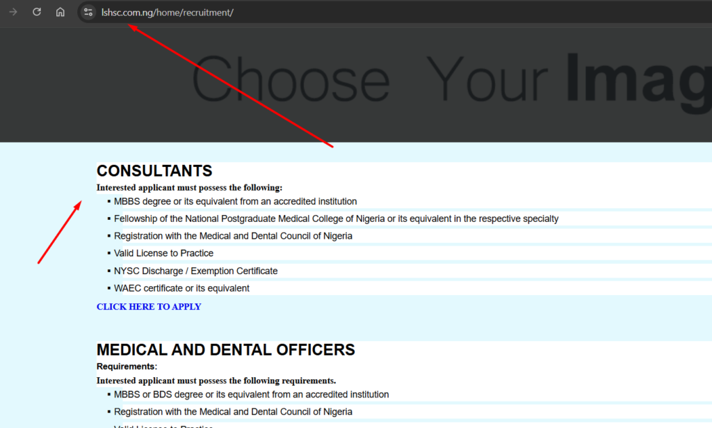 What is LSHSC Official Recruitment Portal?