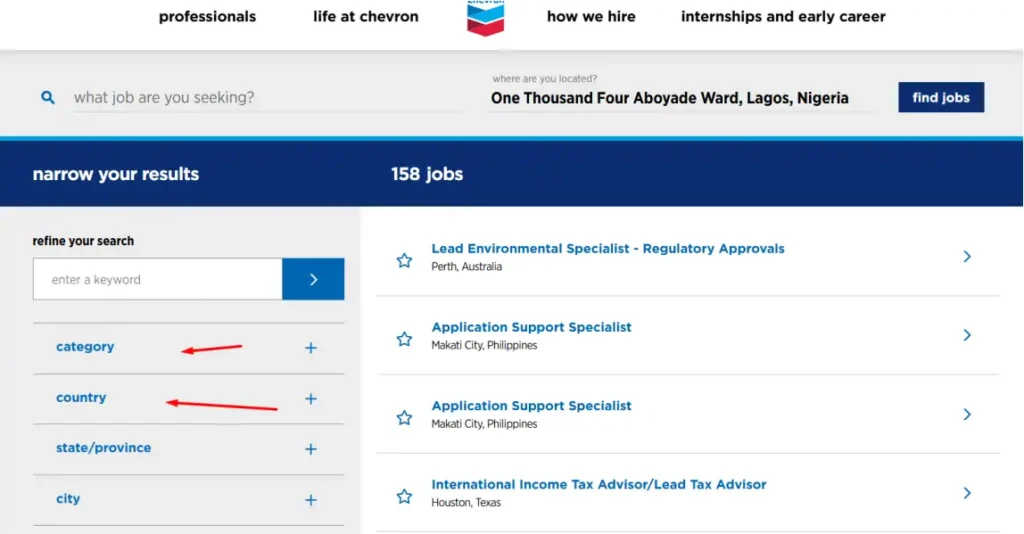 How to Apply for the Chevron Nigeria Internship