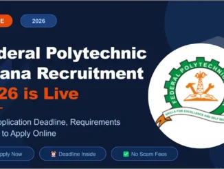 Federal Polytechnic Ukana Recruitment 2026 is Live: Deadline, How to Apply