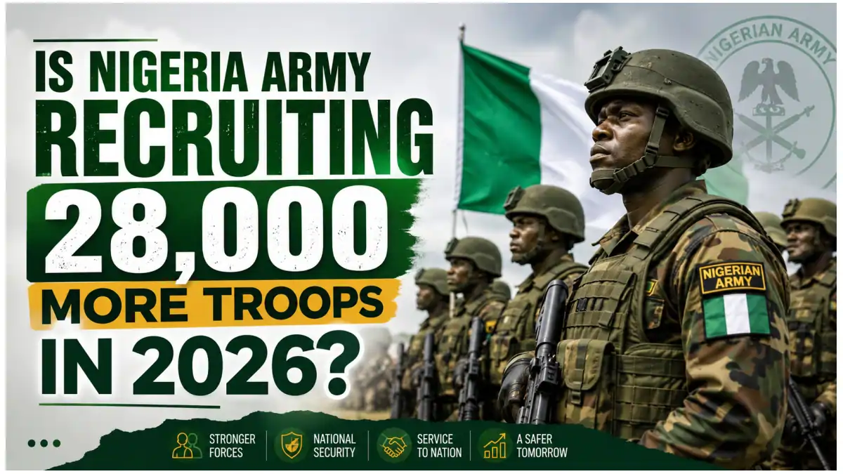 Is Nigeria Army Recruiting 28,000 More Troops in 2026?