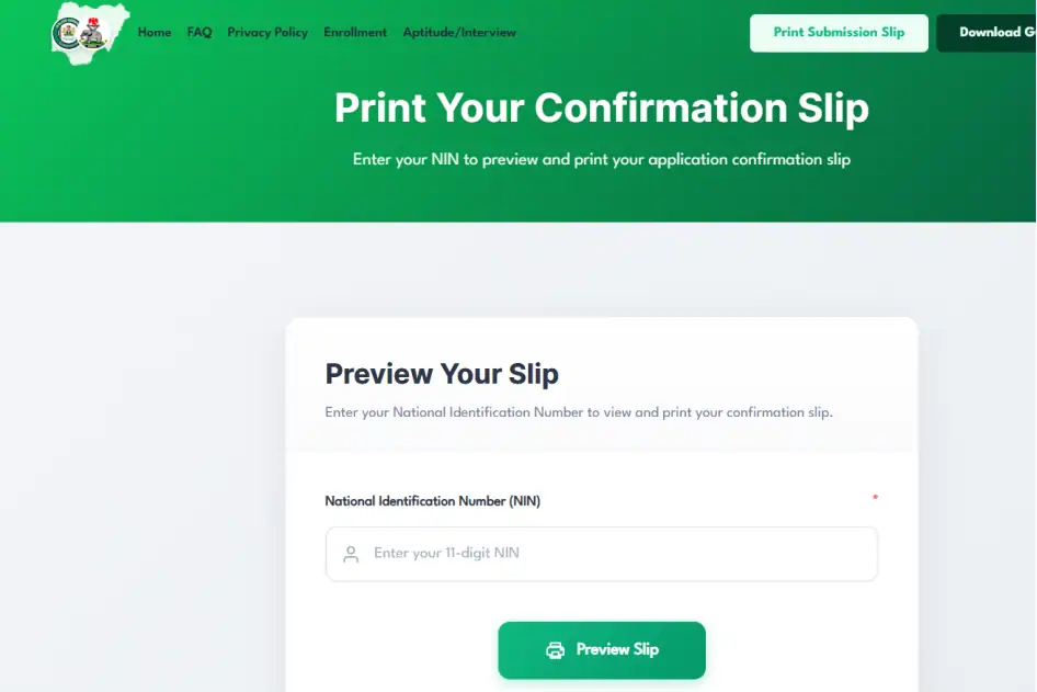 How Can I Print My NPF Examination Invitation Card/Medical Screening?