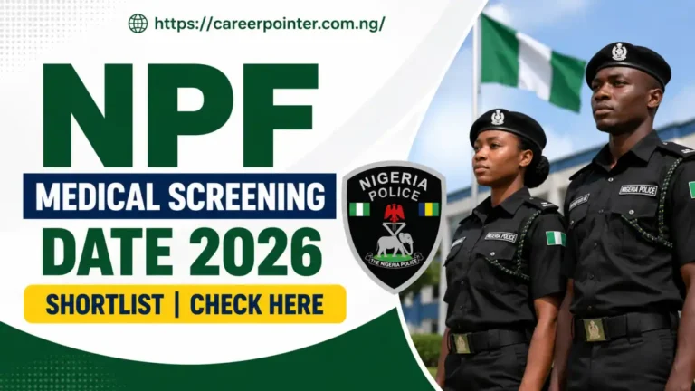 NPF Medical Screening Date 2026 Shortlist | Check Here