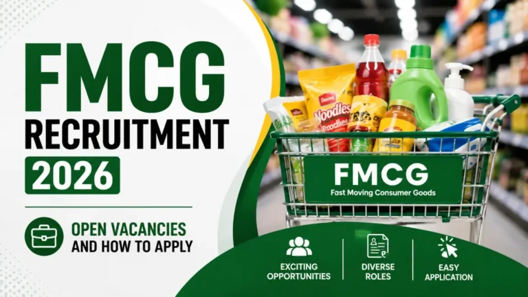 FMCG Recruitment August 2026: Open Vacancies and How to Apply