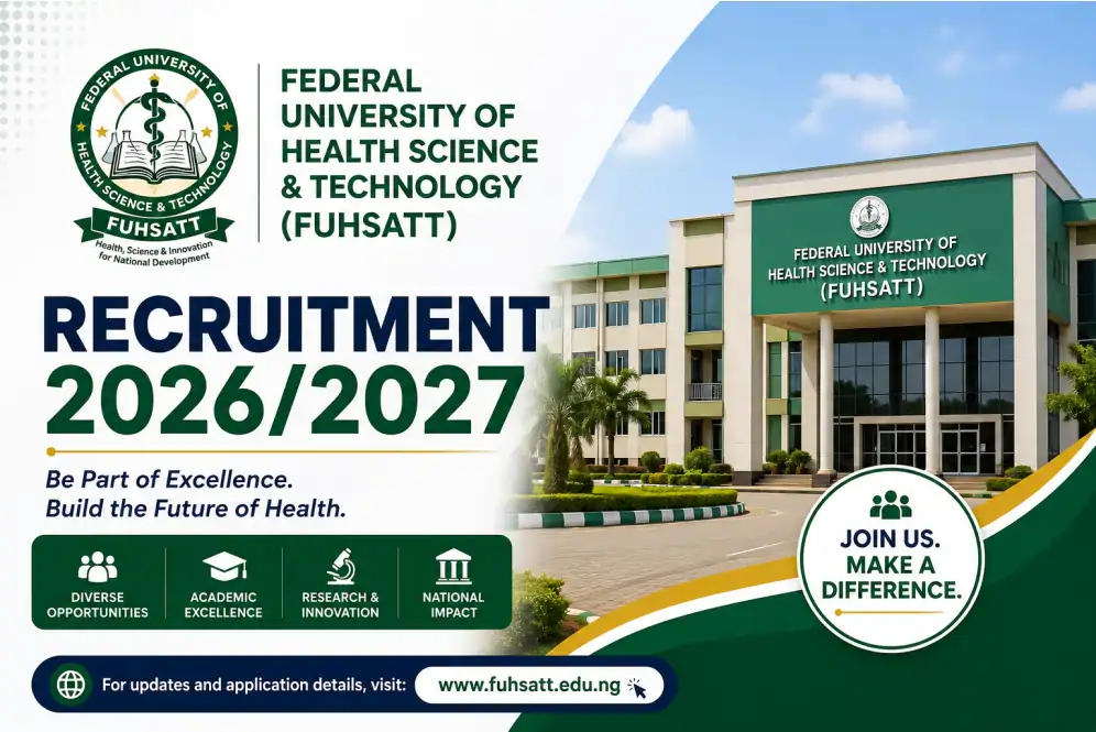 FUHSATT Recruitment 2026/2027 Application Portal, How to Apply