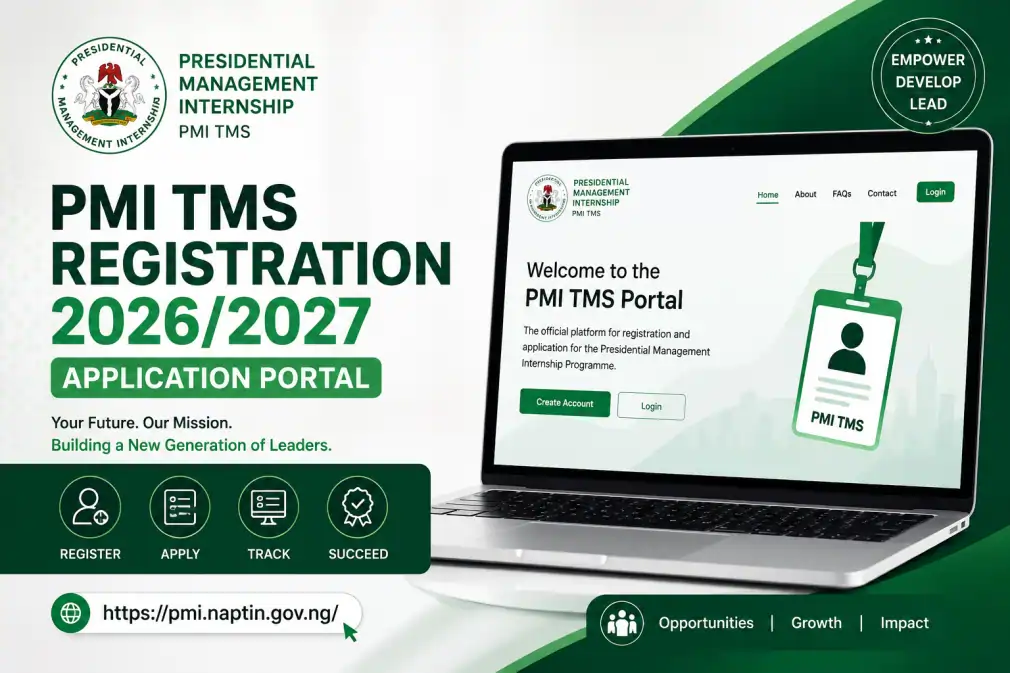 PMI TMS Registration 2026/2027: Presidential Metering Initiative Application Portal