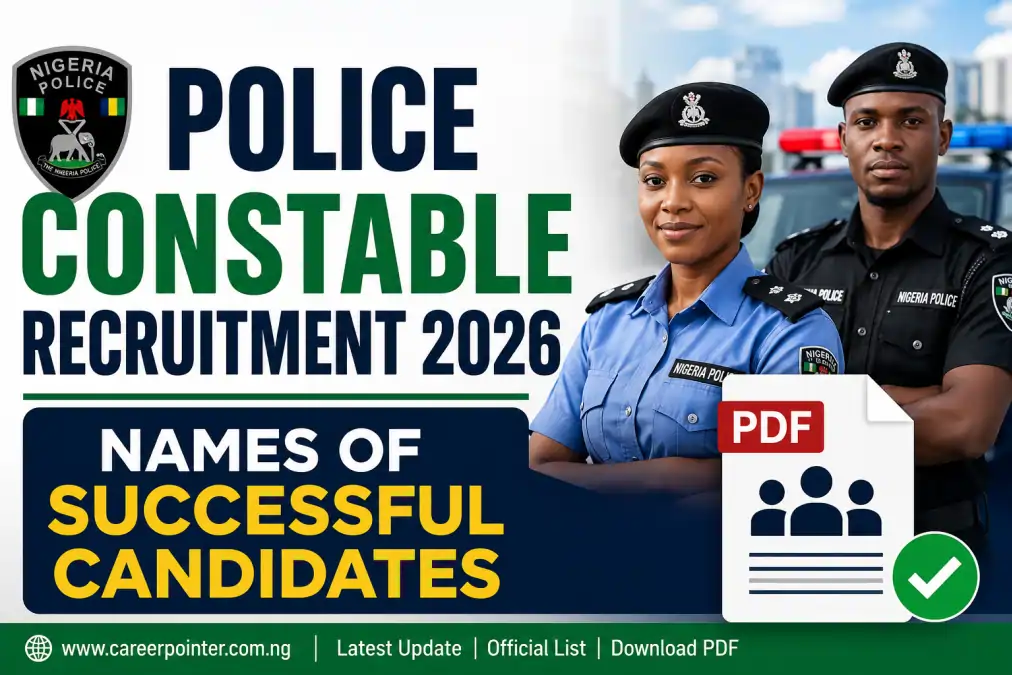 Police Constable Recruitment 2026: Names of Successful Candidates PDF