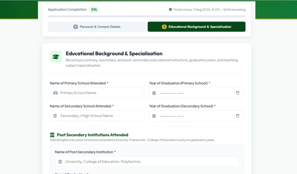 How to Apply for Ekiti Teachers Recruitment 2026