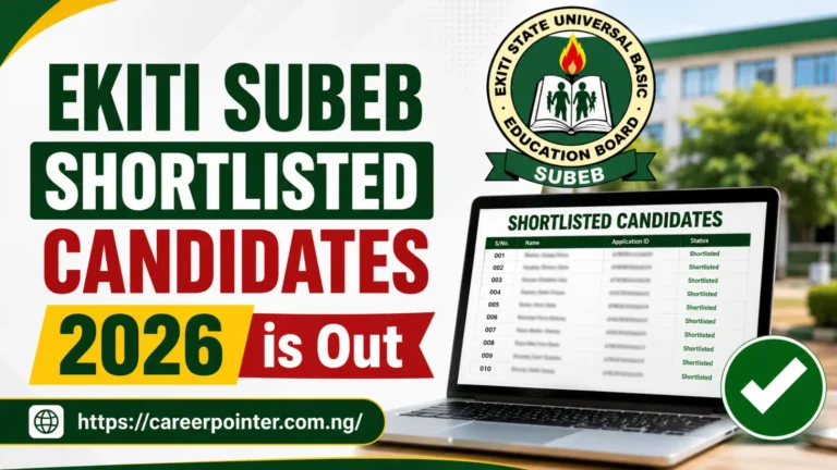 Ekiti SUBEB Shortlisted Candidates 2026 is Out: Check Name Here
